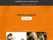 Tablet Screenshot of marketplaceconnectionarkansas.com